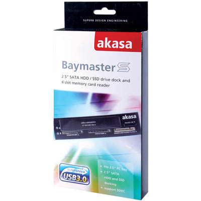 Akasa Baymaster S Front Panel με 2.5